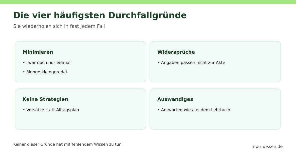 Die vier häufigsten Durchfallgründe: Sie wiederholen sich in fast jedem Fall