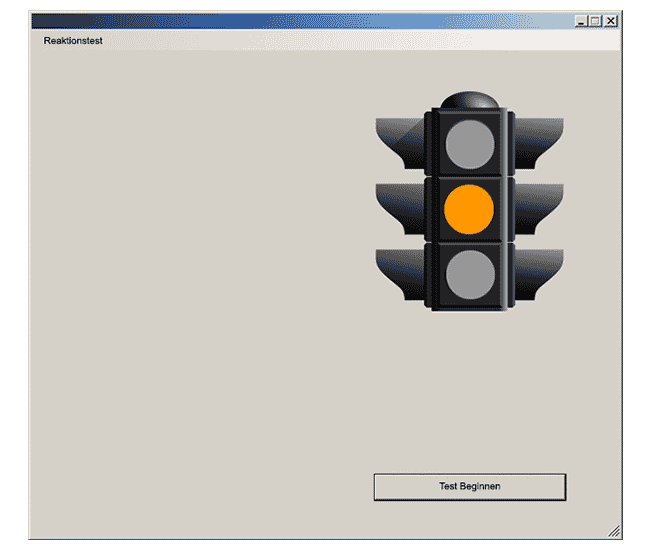 MPU Reaktionstest Software