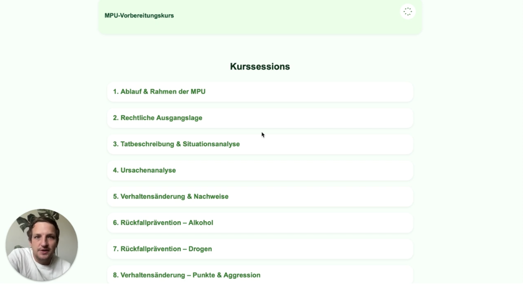 Kursvorschau